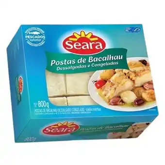 Postas de bacalhau seara 800g