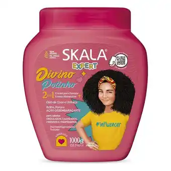 Creme tratamento skala kids divino potinho 1kg