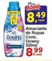 Rossi Supermercado Amaciante de Roupas Conc. Downy 500ml oferta