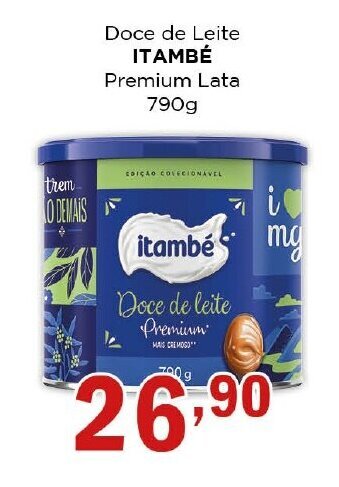 Supermercados Mundial Doce de Leite Itambé 790g oferta
