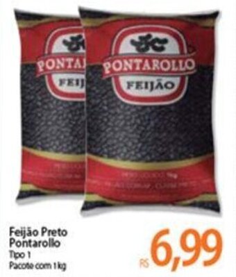 Atacadão Feijao Preto Pontarollo 1kg oferta