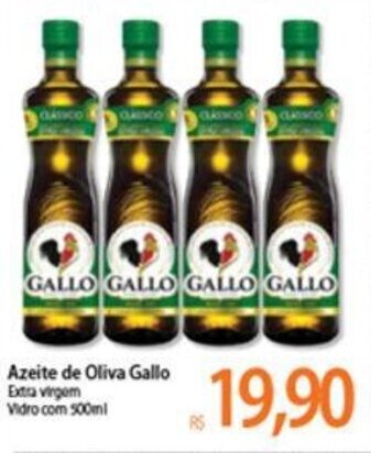 Atacadão Azeite de Oliva Gallo 500ml oferta
