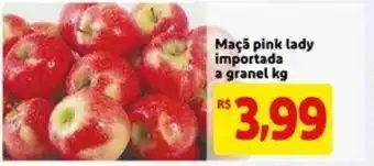 Extra Supermercado Maca pink lady importada a granel 1kg oferta