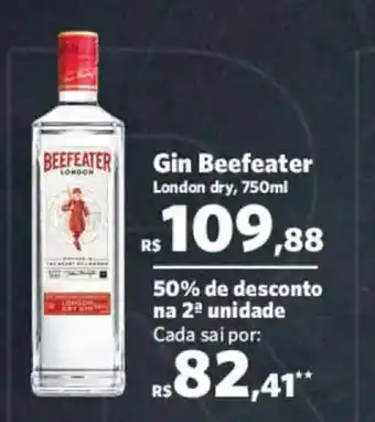 Sam's Club Gin Beefeater London Dry 750ml oferta