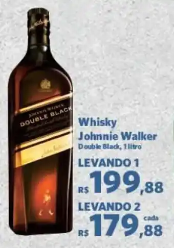 Sam's Club Whisky Johnnie Walker Double Black 1L oferta
