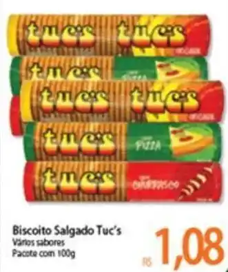 Biscoiti Salgado Tuc's 100g
