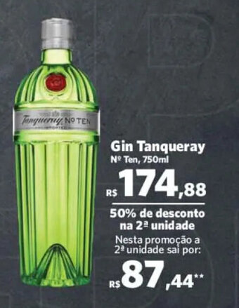 Sam's Club Gin Tanqueray 750ml oferta