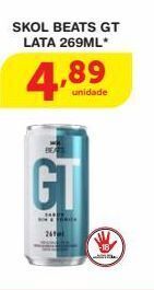 Roldão Skol beats gt lata 269ml* oferta