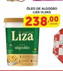 Óleo de algodão liza 14,5kg