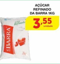 Roldão Açúcar refinado da barra 1kg oferta