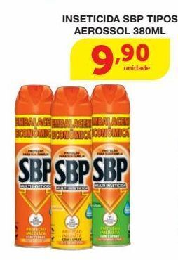 Roldão Inseticida sbp tipos aerossol 380ml oferta