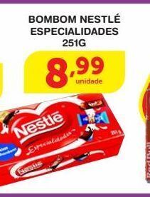 Roldão Bombom nestlé especialidades 251g oferta