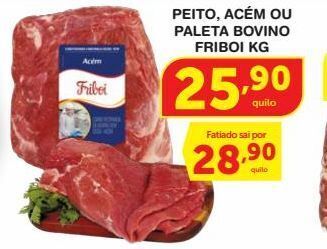 Roldão Peito, acém ou paleta bovino friboi kg oferta