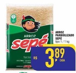 Mercantil Rodrigues Arroz parboilizado sepé kg oferta
