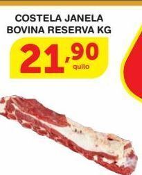 Roldão Costela janela bovina reserva kg oferta