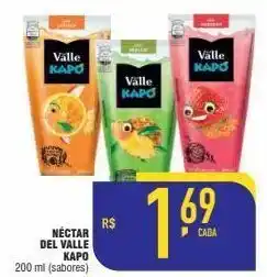 Mercantil Rodrigues Néctar del valle kapo 200ml oferta