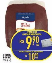 Mercantil Rodrigues Fígado bovino kg oferta