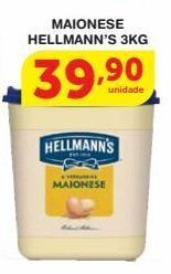Roldão Maionese hellmann’s 3kg oferta