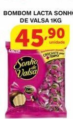 Roldão Bombom lacta sonho de valsa 1kg oferta