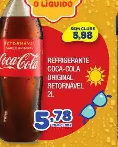 Costazul Supermercados Refrigerante coca-cola 2l oferta
