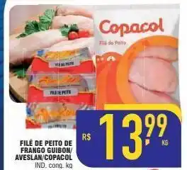 Mercantil Rodrigues Filé de peito de frango guibon/aveslan/copacol kg oferta