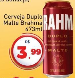 Tonin Superatacado Cerveja duplo malte brahma 473ml oferta