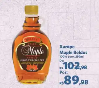 Sam's Club Xarope Maple Bolduc 250ml oferta