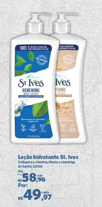 Loção Hidratante St.Ives 621ml