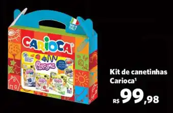 Sam's Club Kit de Canetinhas Carioca oferta