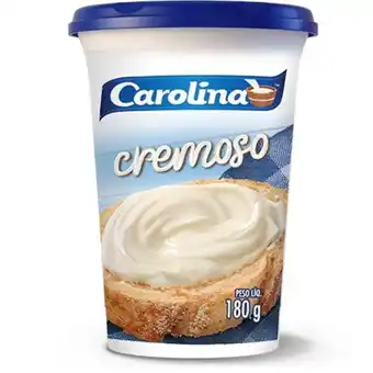 Supermercados Paraná Requeijão carolina cremoso com amido pote 180g oferta
