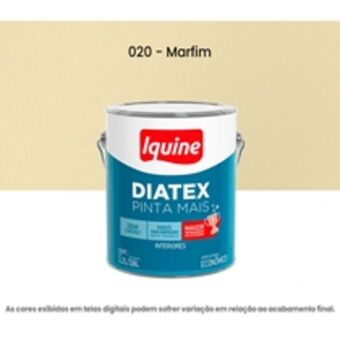 Bemol Tinta acrilica iquine economica fosco-aveludado 3,2l diatex pinta mais 020 marfim (mp) oferta