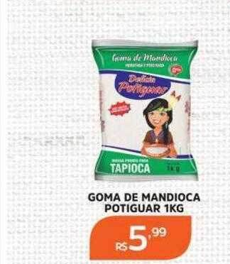 Pinheiro Supermercado Goma de mandioca potiguar oferta
