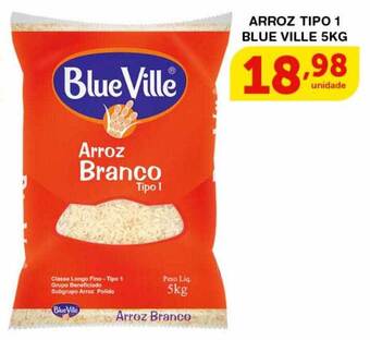 Roldão Arroz tipo 1 blue ville oferta