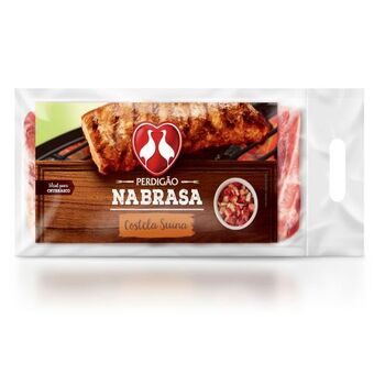 Mambo Costela suína congelada na brasa perdigão kg oferta