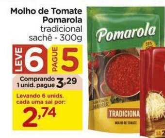 Carrefour Molho de Tomate Pomarola 300g oferta