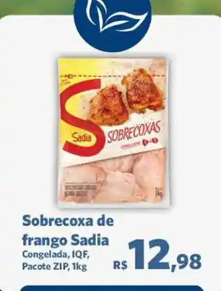 Sam's Club Sobrecoxa de Frango Sadia 1kg oferta