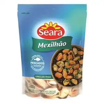 Kanguru Supermercado Mexilhão seara pescados iqf 400g oferta