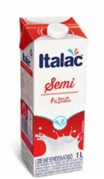 Ayumi Supermercados Leite italac semi desnatado tp.1lt oferta