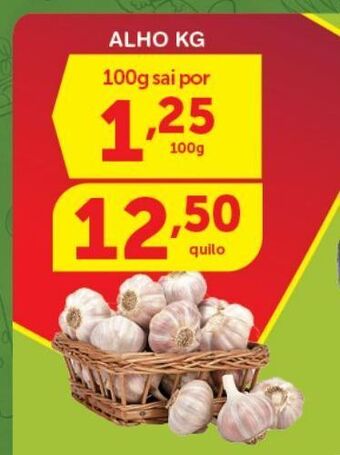 Roldão Alho kg oferta