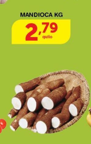 Roldão Mandioca kg oferta