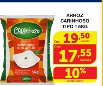 Roldão Arroz carinhoso tipo 1 5kg oferta