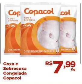 Tatico Coxa E Sobrecoxa Congelada Copacol 1kg oferta