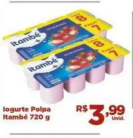 Tatico Iogurte Polpa Itambé 720g oferta