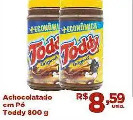 Achocolatado Em Pó Toddy 800g