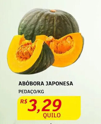 Assaí Atacadista Abóbora Japonesa 1kg oferta