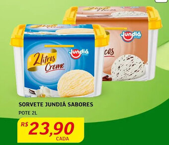 Sorvete Jundiá Sabores 2L