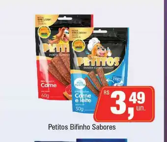 Supermercados Alvorada Petitos Bifinho Sabores oferta