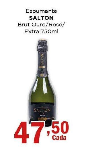 Supermercados Mundial Espumante Salton 750ml oferta