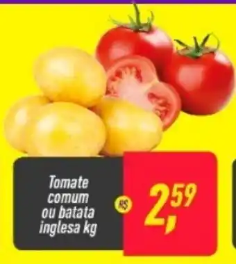 Frangolândia Tomate comum ou batata inglesa 1kg oferta