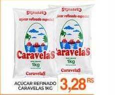Mercadão Atacadista Açucar refinado caravelas oferta